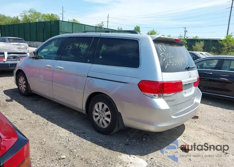 2010 Honda Odyssey Ex-L from USA, damaged, VIN 5FNRL3H63AB047891